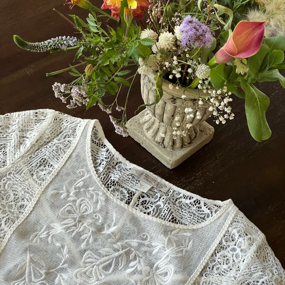 VINTAGE AMERICAN BRIDAL DRESS SIZE small